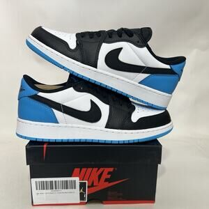 Nike Air Jordan 1 Low Retro GS “UNC/Blue White Black”